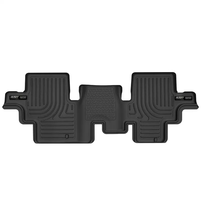 Husky Liners X-Act Contour Floor Liner – Rear Row, Black, Custom-Fit All-Weather Protection 1