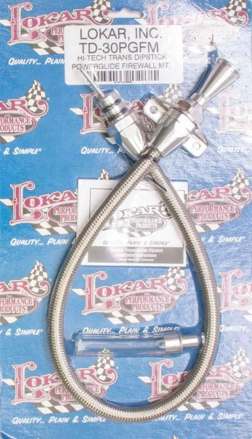 Lokar Td-30Pgfm Powerglide Dipstick Firewall Mount 1