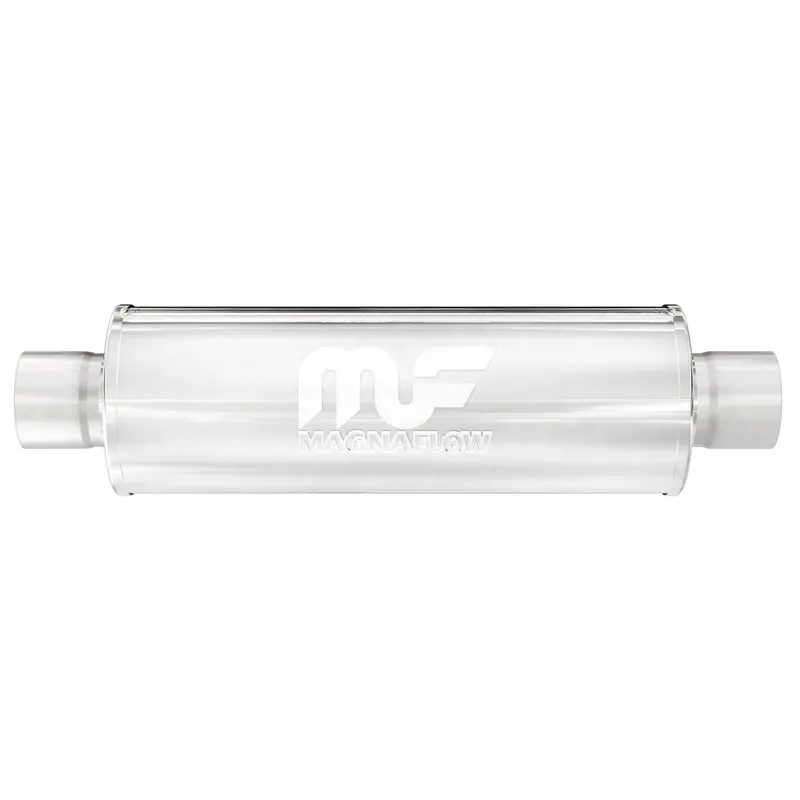Magnaflow 12640 Universal 2.5-Inch Dual-Inlet/Dual-Outlet Performance Muffler 1