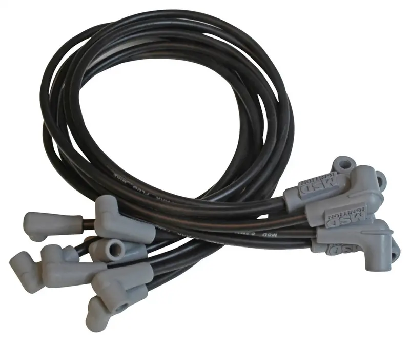 Msd 31413 Custom-Fit 8.5Mm Spark Plug Wire Set – Black, 90° Boots, Oem-Compatible 1