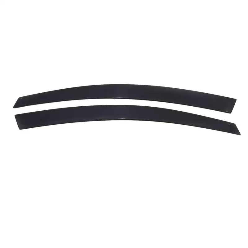 Rampage 38202 Low-Profile Black Front Vent Visors (2-Piece Set) 1