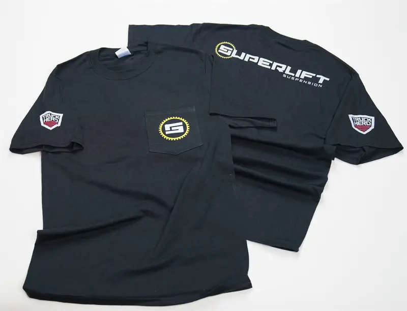 Superlift Jet Black Performance T-Shirt – Large Fit 1