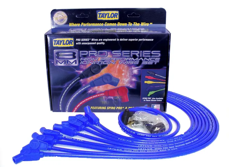 Taylor Cable 76632 8Mm Pro Wire Ignition Wire Set 1