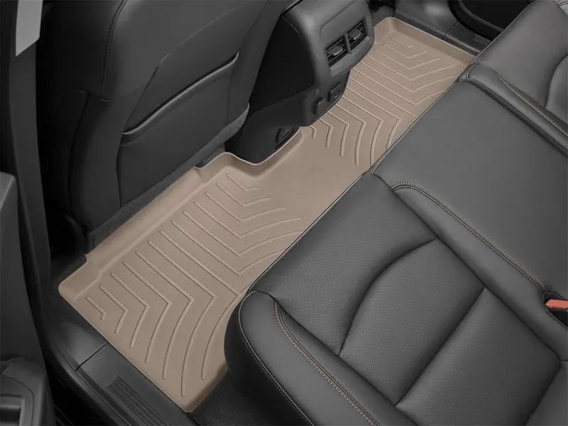 Weathertech 455583 Digitalfit Tan Floor Liners – Second Row, Custom Fit 1
