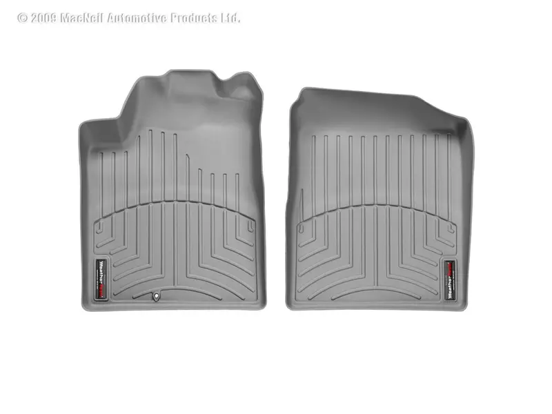 Weathertech 461691 Digitalfit Front Row Floor Liners – Gray All-Weather Protection 1