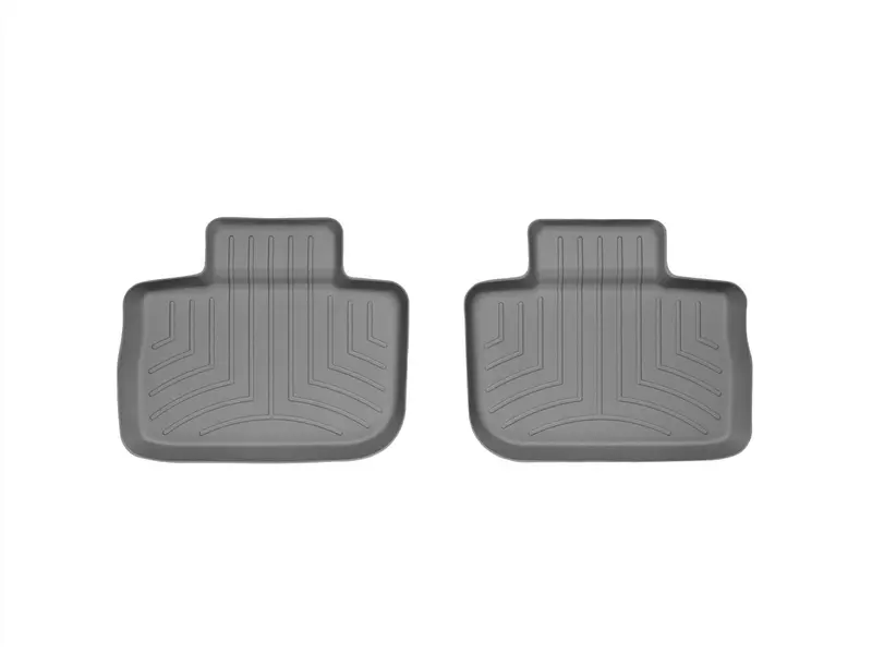 Weathertech 463792 Digitalfit Gray Floor Liners – Second-Row Interior Protection 1